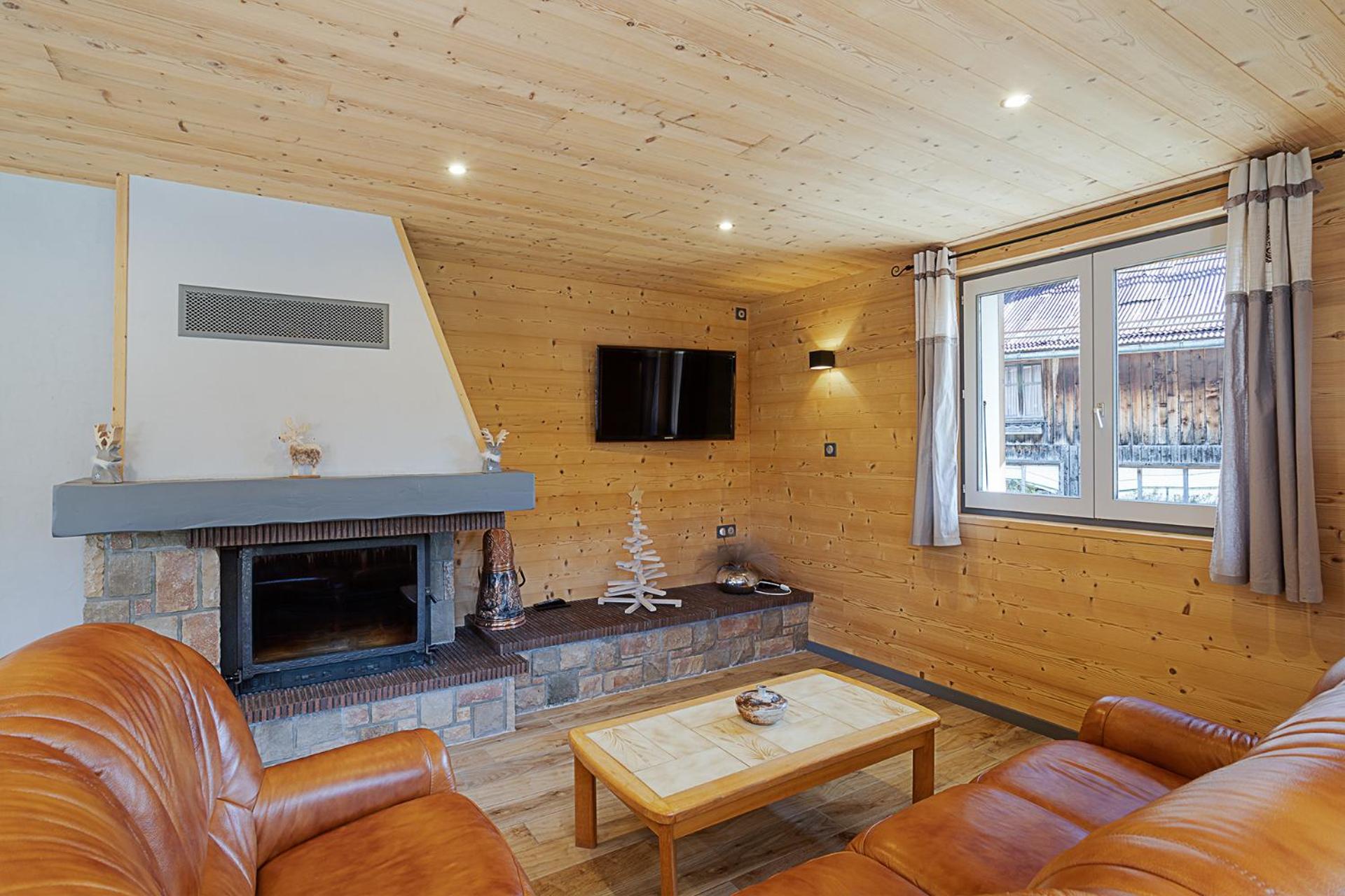 Chalet Les 4 Saisons - Ski, Parking Et Jardin Abondance Eksteriør bilde