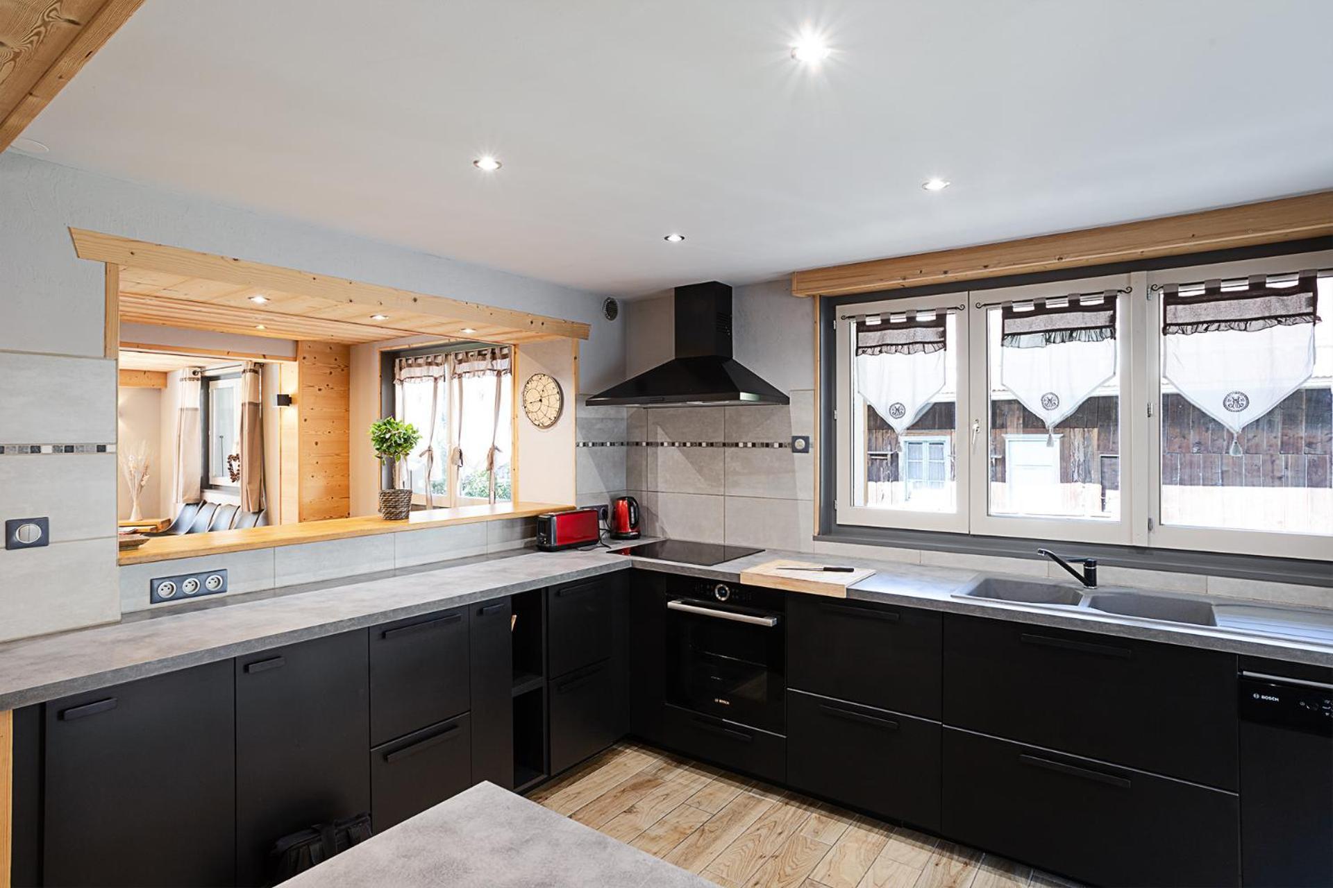 Chalet Les 4 Saisons - Ski, Parking Et Jardin Abondance Eksteriør bilde