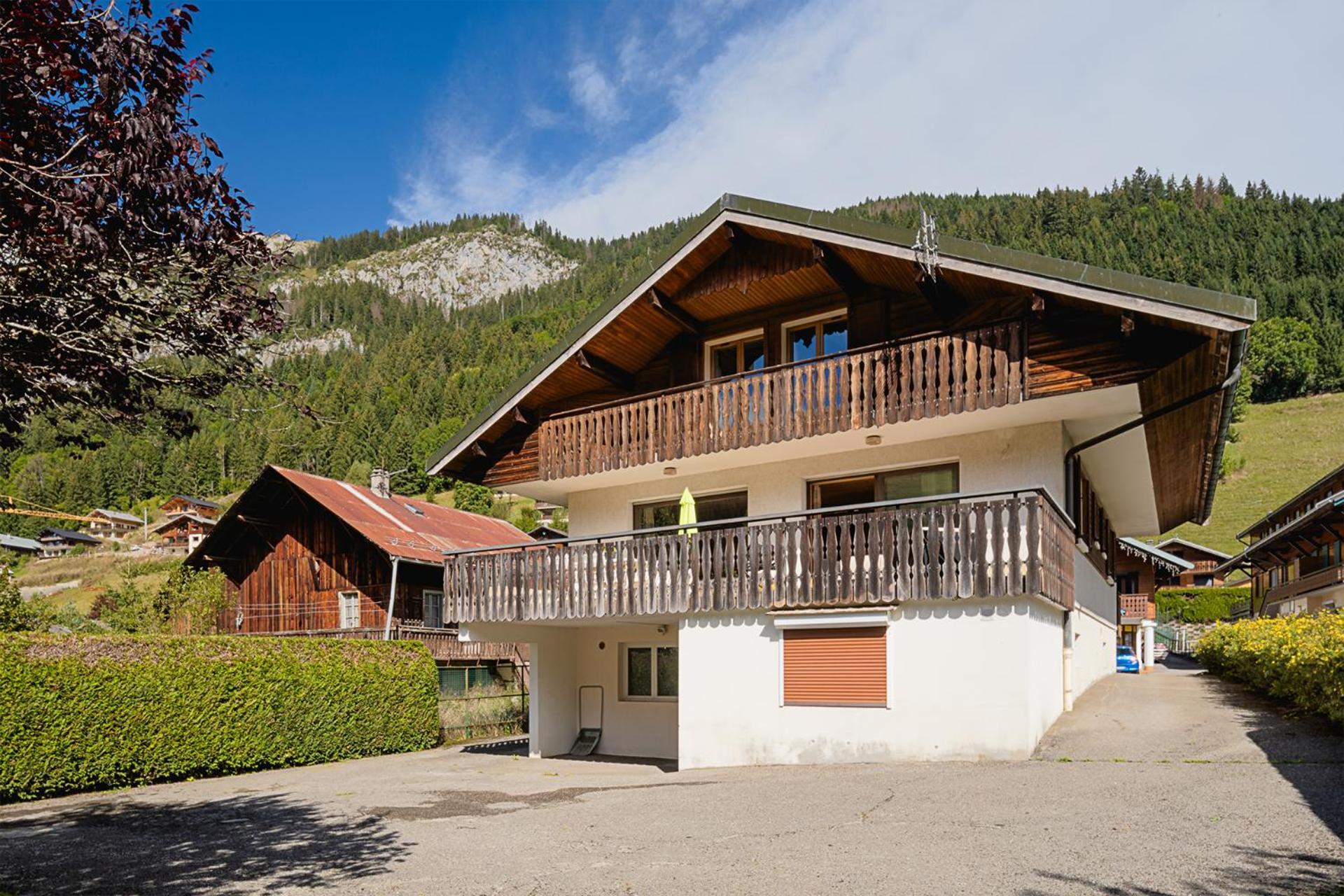 Chalet Les 4 Saisons - Ski, Parking Et Jardin Abondance Eksteriør bilde