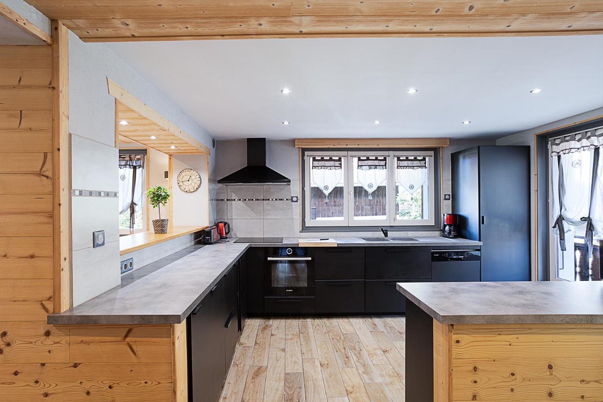 Chalet Les 4 Saisons - Ski, Parking Et Jardin Abondance Eksteriør bilde