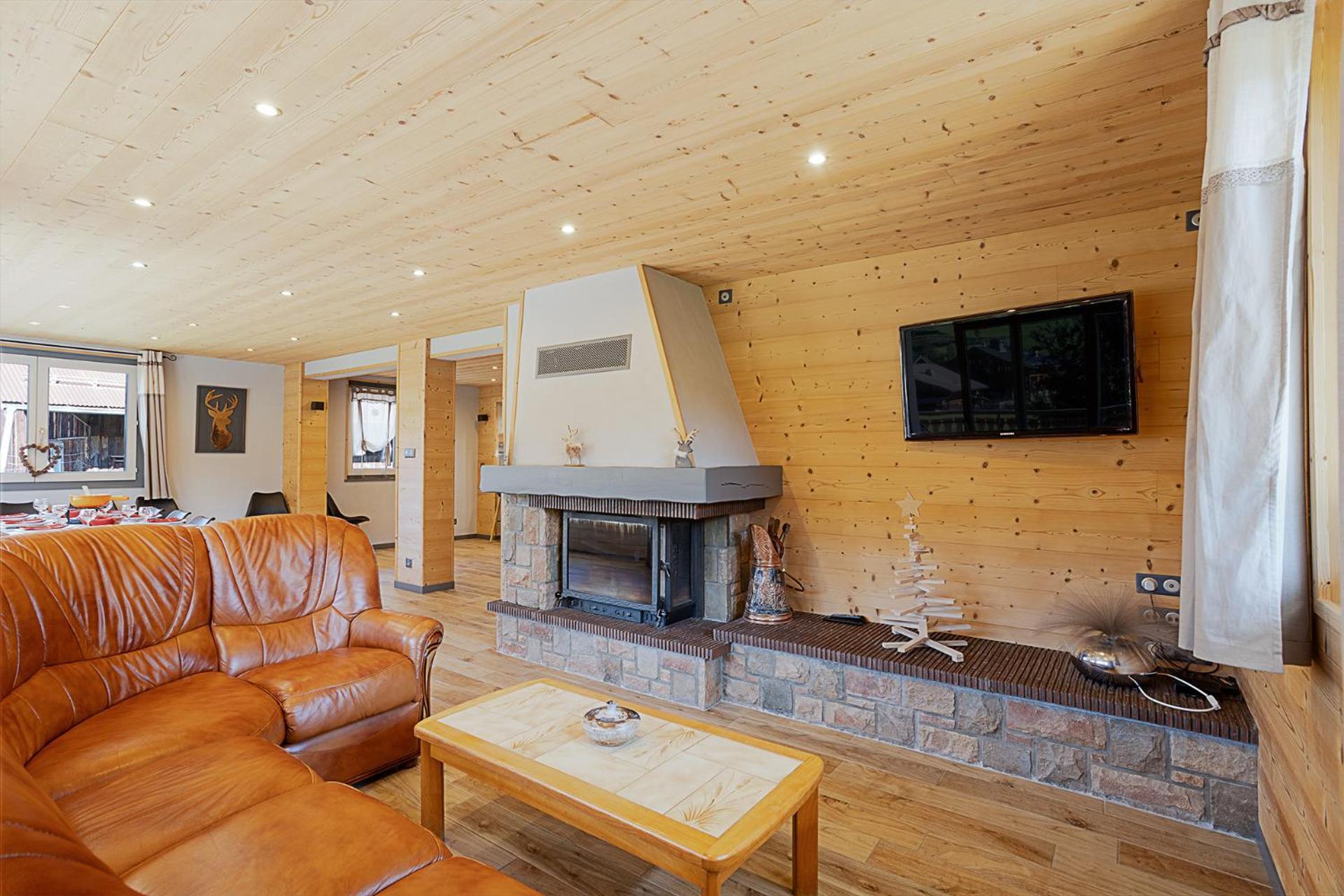 Chalet Les 4 Saisons - Ski, Parking Et Jardin Abondance Eksteriør bilde