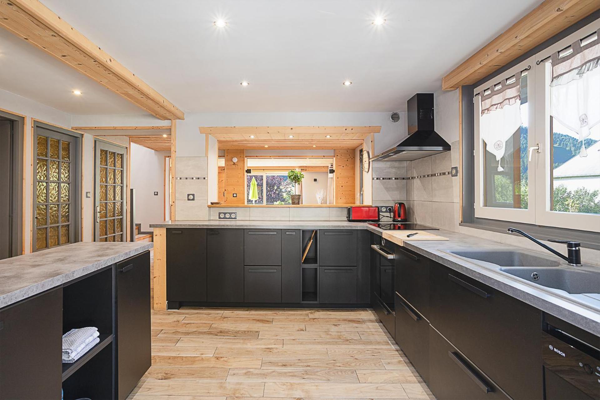 Chalet Les 4 Saisons - Ski, Parking Et Jardin Abondance Eksteriør bilde